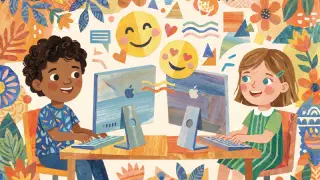 Illustration for Chintu Pintu Talk on the Net