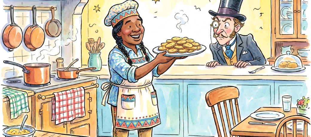Illustration for Chip off the Old Block