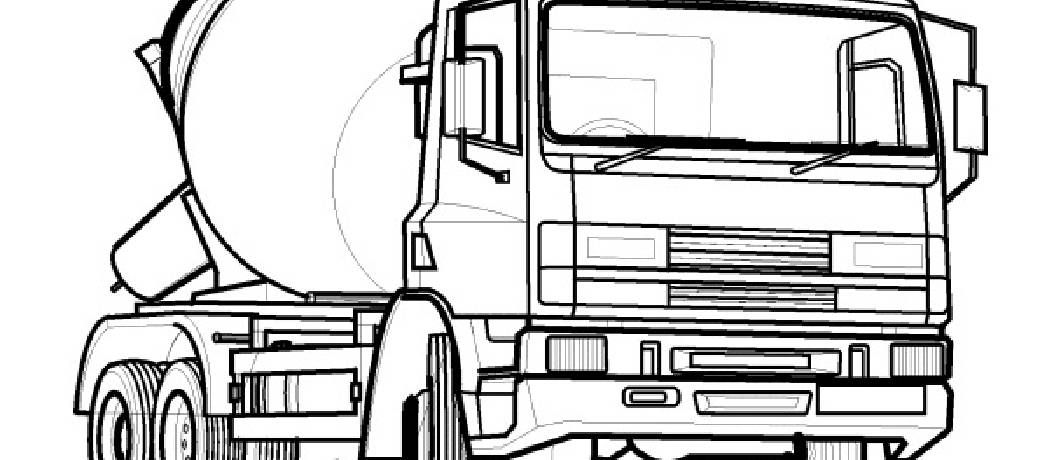 Land Transportation Coloring Pages