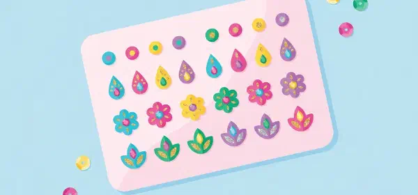 Illustration for Decorate Bindis