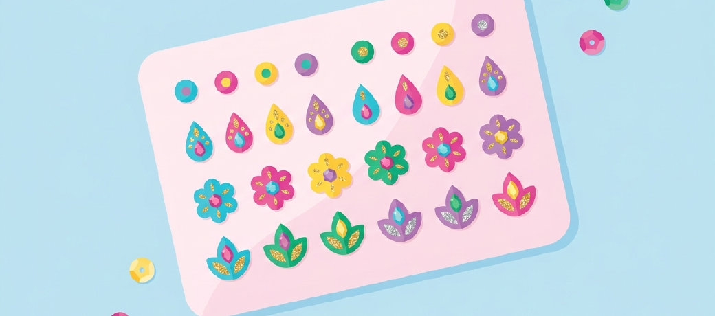 Illustration for Decorate Bindis