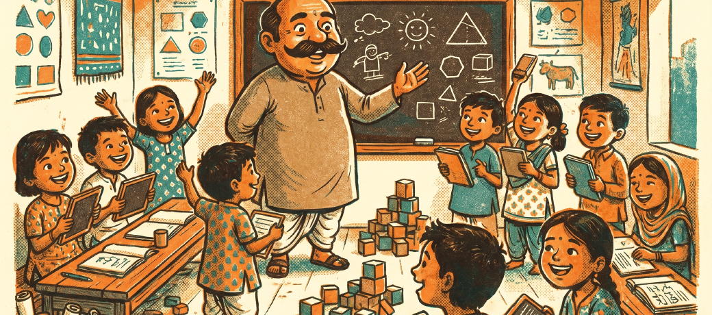 Illustration for Divaswapna – An Educator’s Reverie