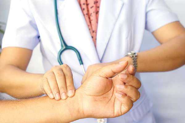 Why do doctors examine the pulse?