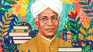 Illustration for Dr Sarvepalli Radhakrishnan
