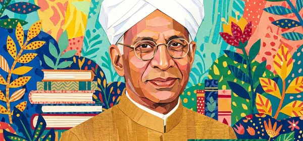 Illustration for Dr Sarvepalli Radhakrishnan