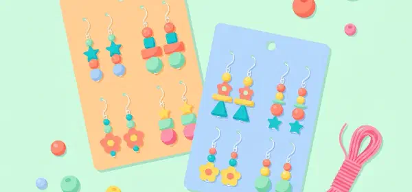 Illustration for Earrings