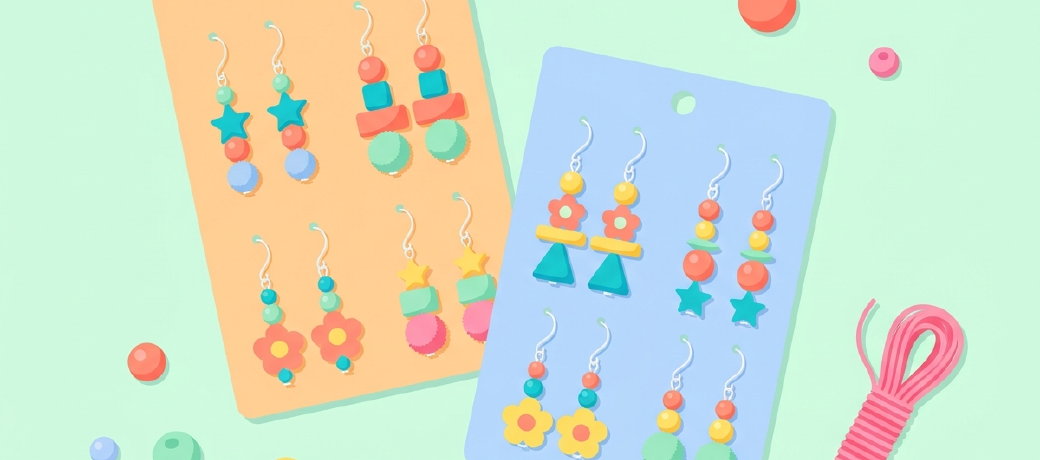 Illustration for Earrings
