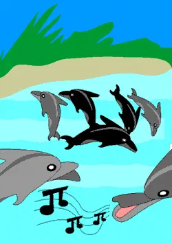 Can You Speak Dolphin Language? [Illustration by Shiju George]