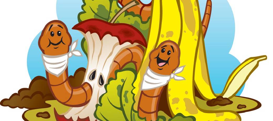 Illustration for The Earthworm's Good Turn