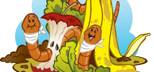 Illustration for The Earthworm's Good Turn