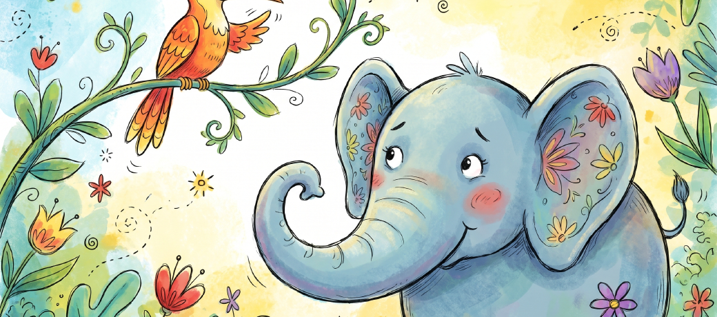 Illustration for Elephants Don’t Diet!....