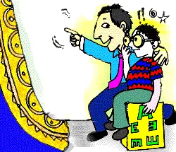 This One is For your Eyes Only [Illustration by Kusum Chamoli]