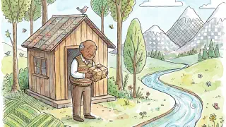 Illustration for Excerpts from 'A Parcel for the Postmaster'