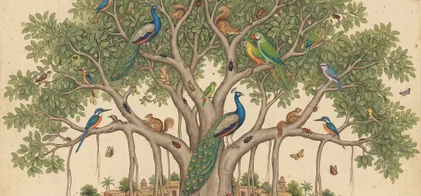 Illustration for Excerpts From 'The world of trees'