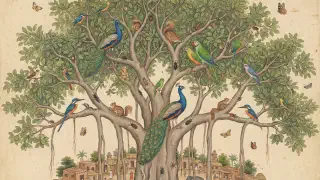 Illustration for Excerpts From 'The world of trees'