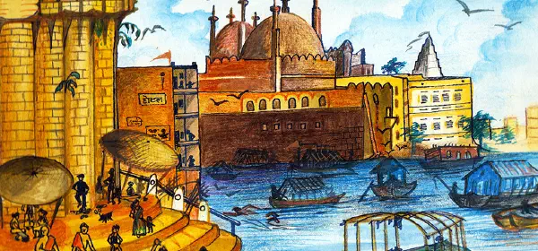 Illustration for Banaras The Eternal City