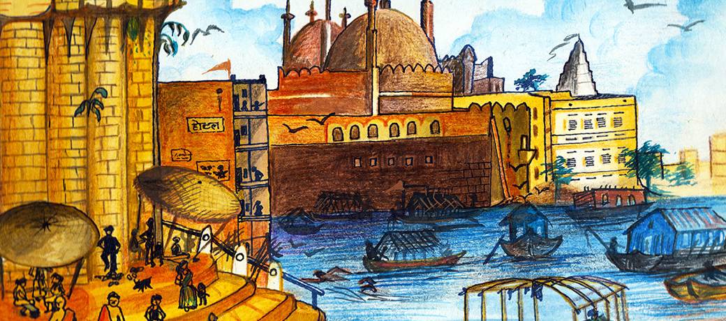 Illustration for Banaras The Eternal City