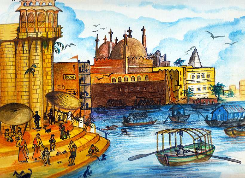 Banaras The Eternal City [Illustrations by Amarjeet Malik]
