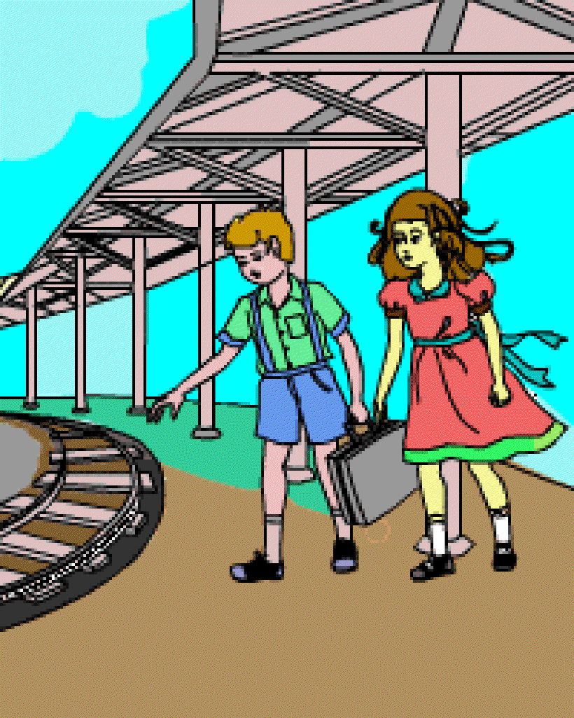 A Train Journey beyond Childhood [Illustration by Anup Singh]