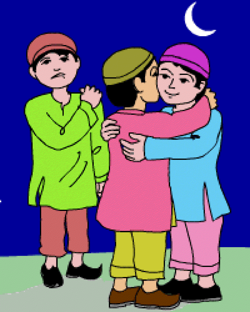 Eid in Yusufpur [Illustration by Anup Singh]