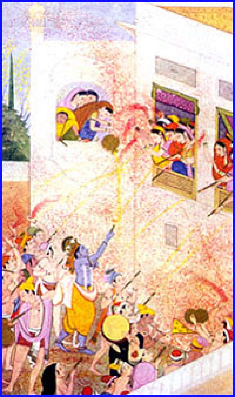 The Song of Hori or Happiness [Mughal miniature print, courtesy National Museum, New Delhi]