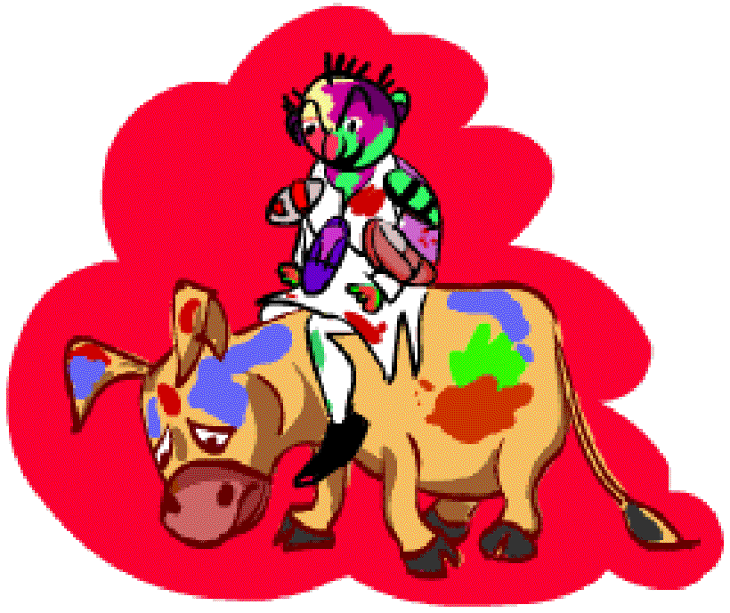 Where Holi is the Talk of the Town [Illustration by Anup Singh]