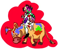 Where Holi is the Talk of the Town [Illustration by Anup Singh]
