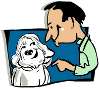 Dad and the Dog [Illustration by Shinod AP]