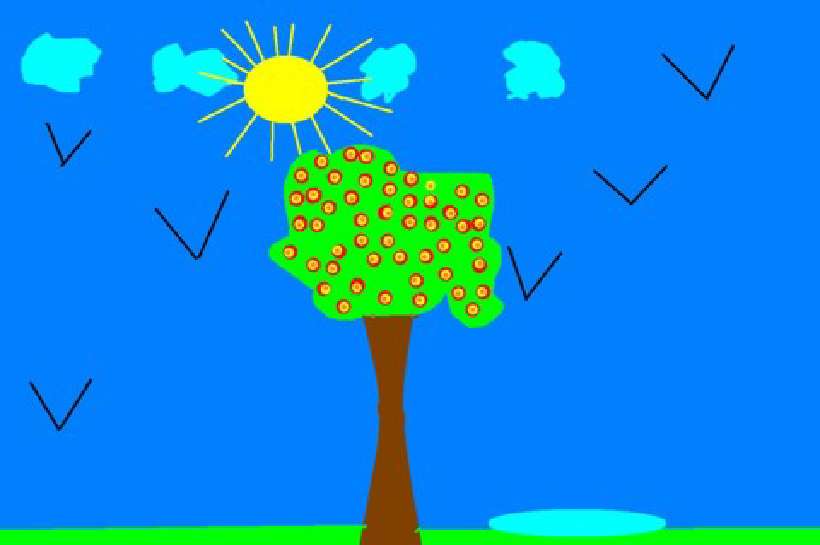 Summer music of the trees [Illustrations by Damini Jaiman]