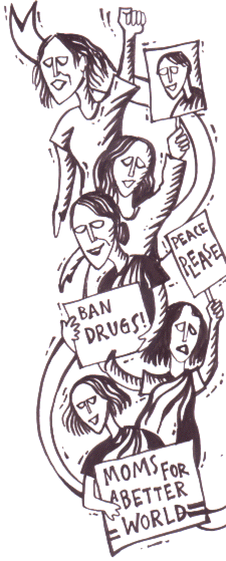 Super Moms [Illustration by Biswajyoti Ghosh]