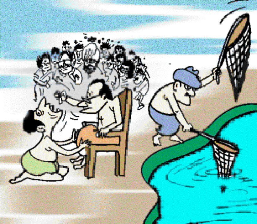 They Make you Swallow a Fish for a Herbal Cure [Illustration by Sudheer Nath]