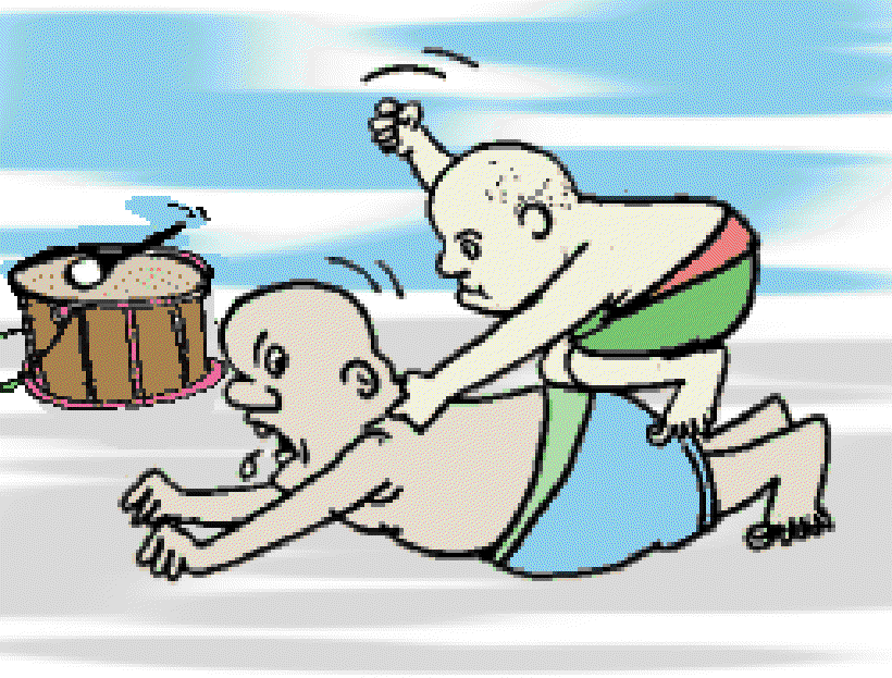 The Emperor who Won a Toy in a Fight [Illustration by Sudheer Nath]