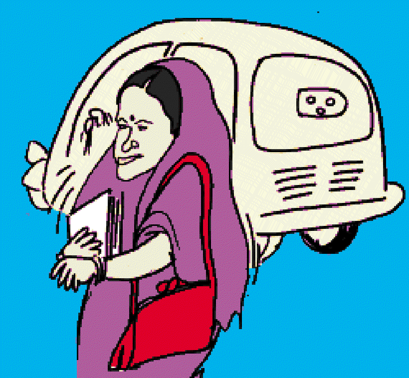 The School Teacher and the Dacoit [Illustration by Sudheer Nath]