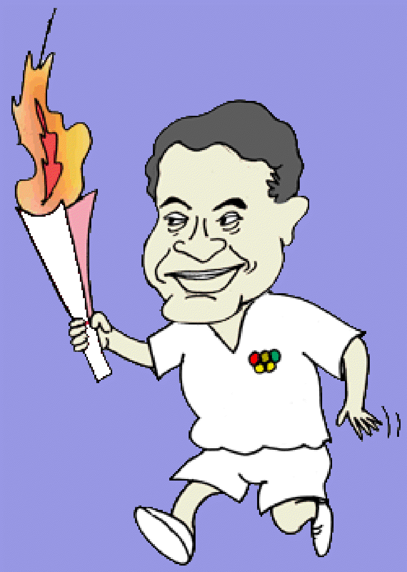 I Carried the Olympic Torch [Illustration by Sudheer Nath]