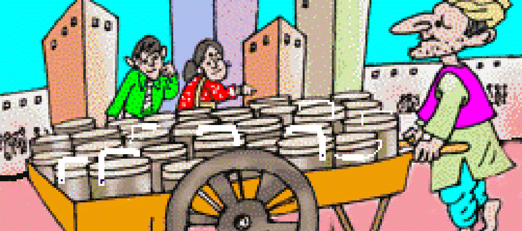 The dabbawalas of Mumbai