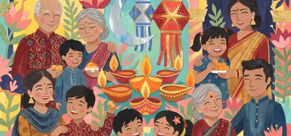 Illustration for Festive Layers