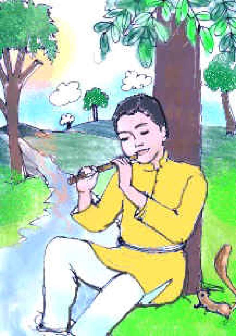 Shebu and Moonmoon, the Long Haired Goat [Illustrations by Kusum Chamoli]