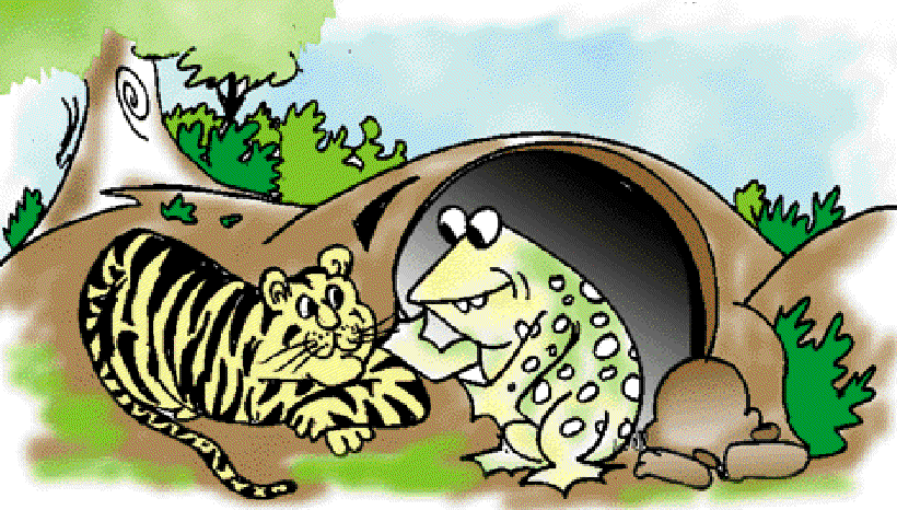 A Frog's Friendship [Illustrations: Sudheer]