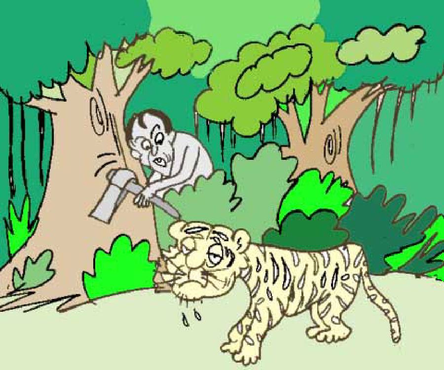 The Ungrateful Friend [Illustrations by Sudheer Nath]