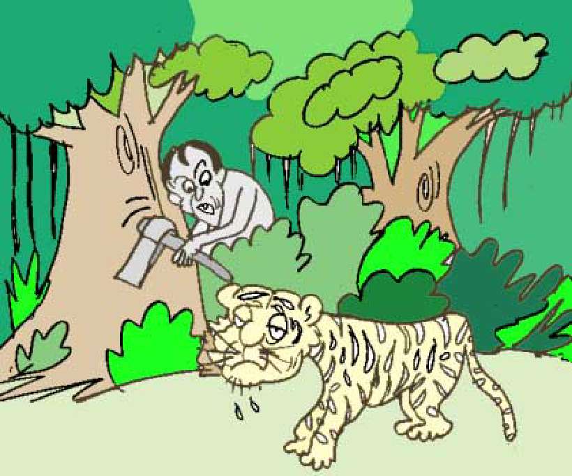 The Ungrateful Friend [Illustrations by Sudheer Nath]