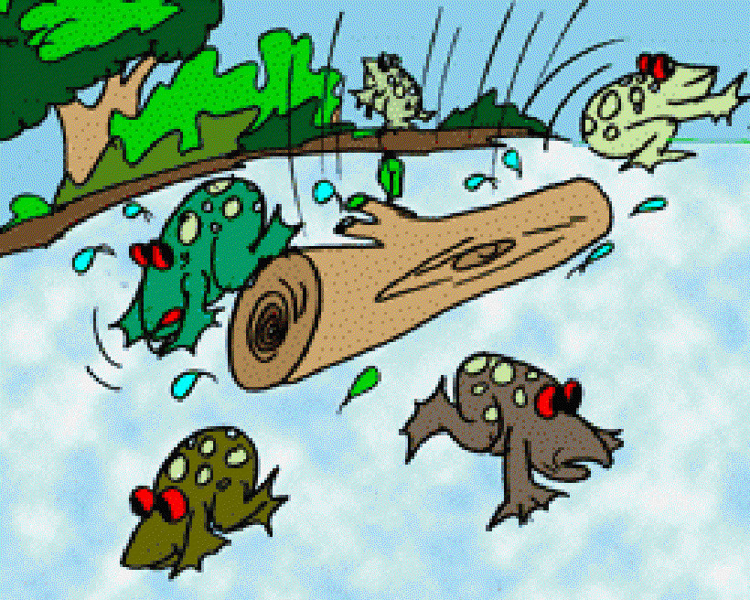 The Frog King [Illustration by Sudheer Nath]