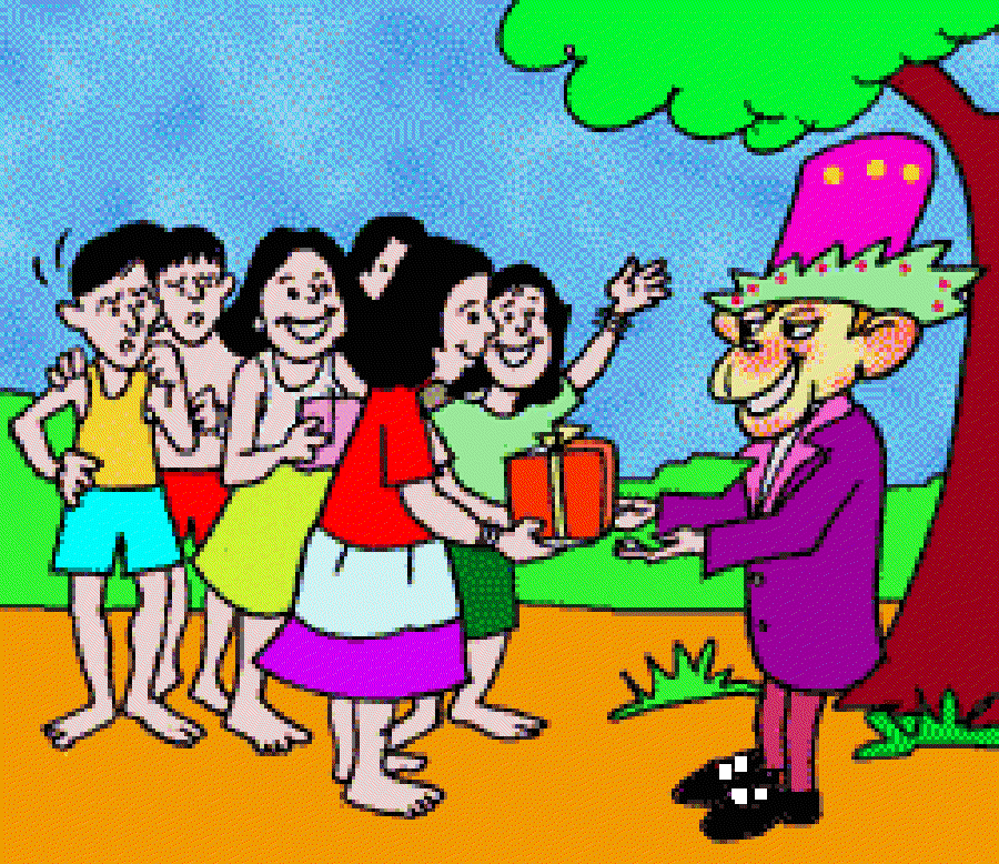 How Monkeys Got their Red Bottoms [Illustration by Shiju George]