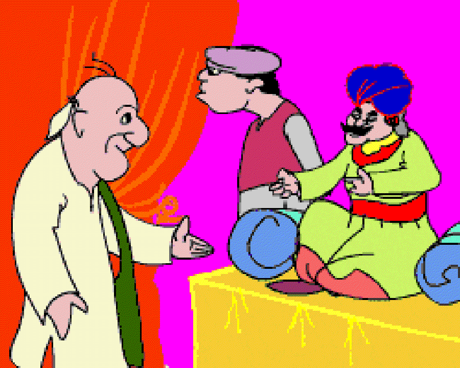The Jester and the Stranger's Language [Illustrations by Sudheer Nath]