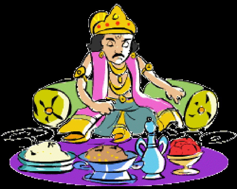 Tenali Rama and the Jinx [Illustration by Shinod AP]