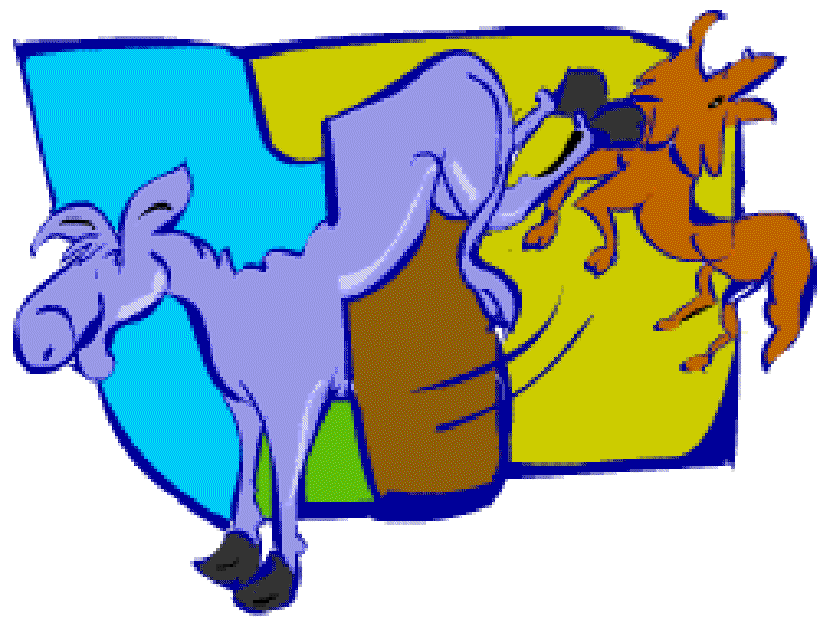 The Donkey monkeys Around [Illustration by Shinod A P]