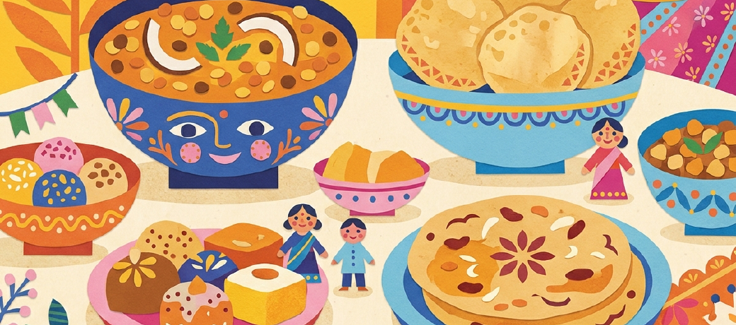Illustration for Foods of the Festival