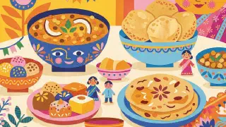 Illustration for Foods of the Festival