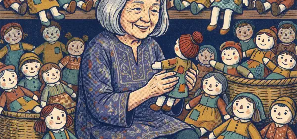 Illustration for Francoise's Dolls