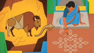 Illustration for From Cave Drawings to Floor Drawings
