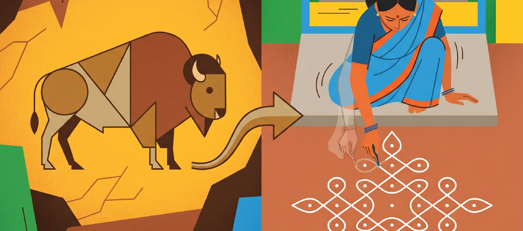 Illustration for From Cave Drawings to Floor Drawings